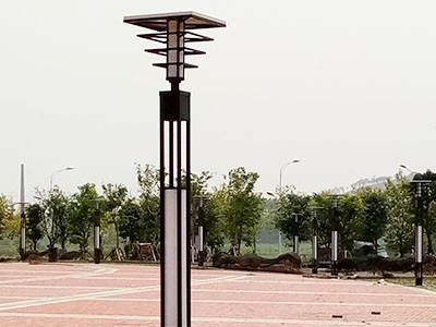 柳州市网球场景观路灯