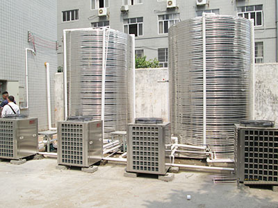 藤县中学热泵热水工程供暖系统(图1)