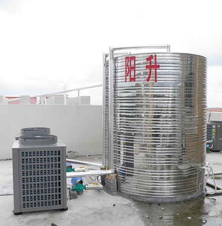 Solar water heater engineering Hot Water Heating System(图1)
