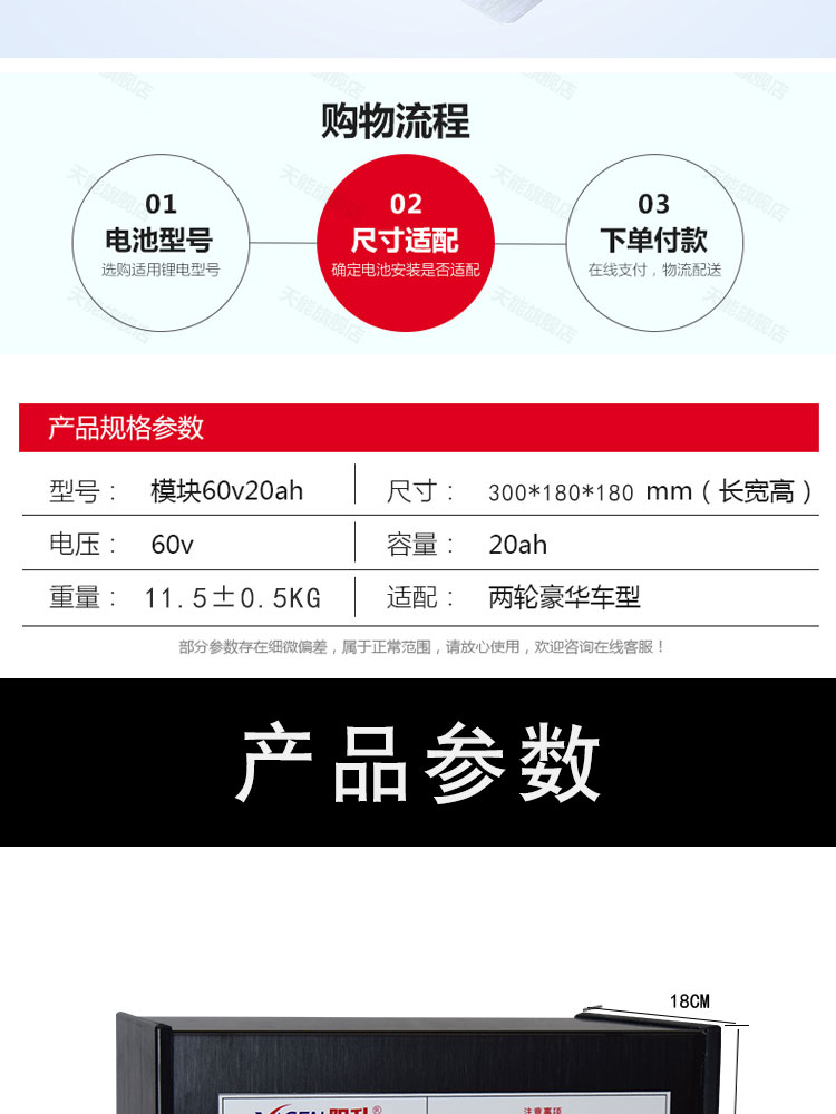 60V20AH Driving force Lithium Battery for Electric Vehicles(图11)