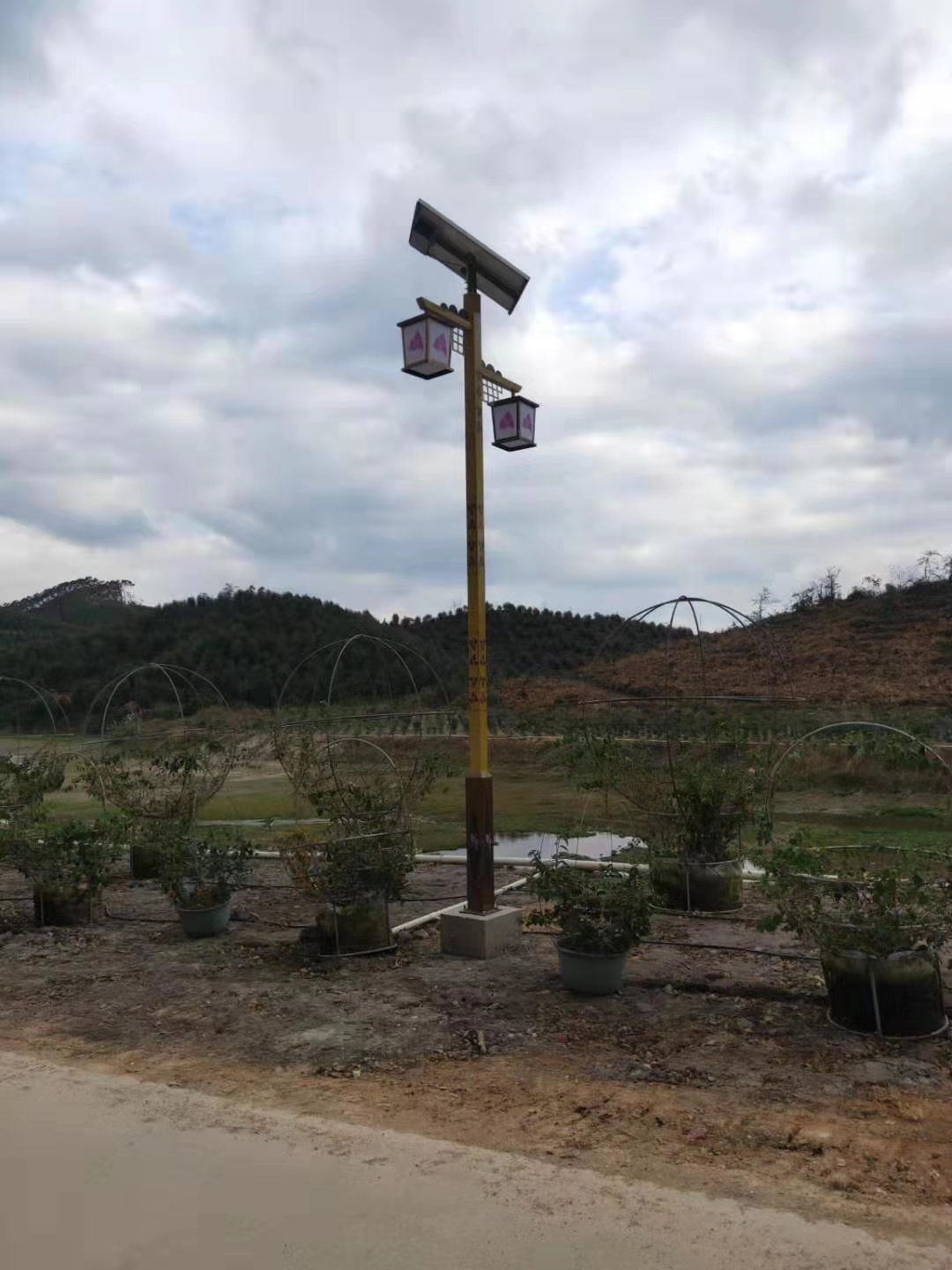 The completion of the Solar Landscape Lights in Shanglin Scenic Area(图2)