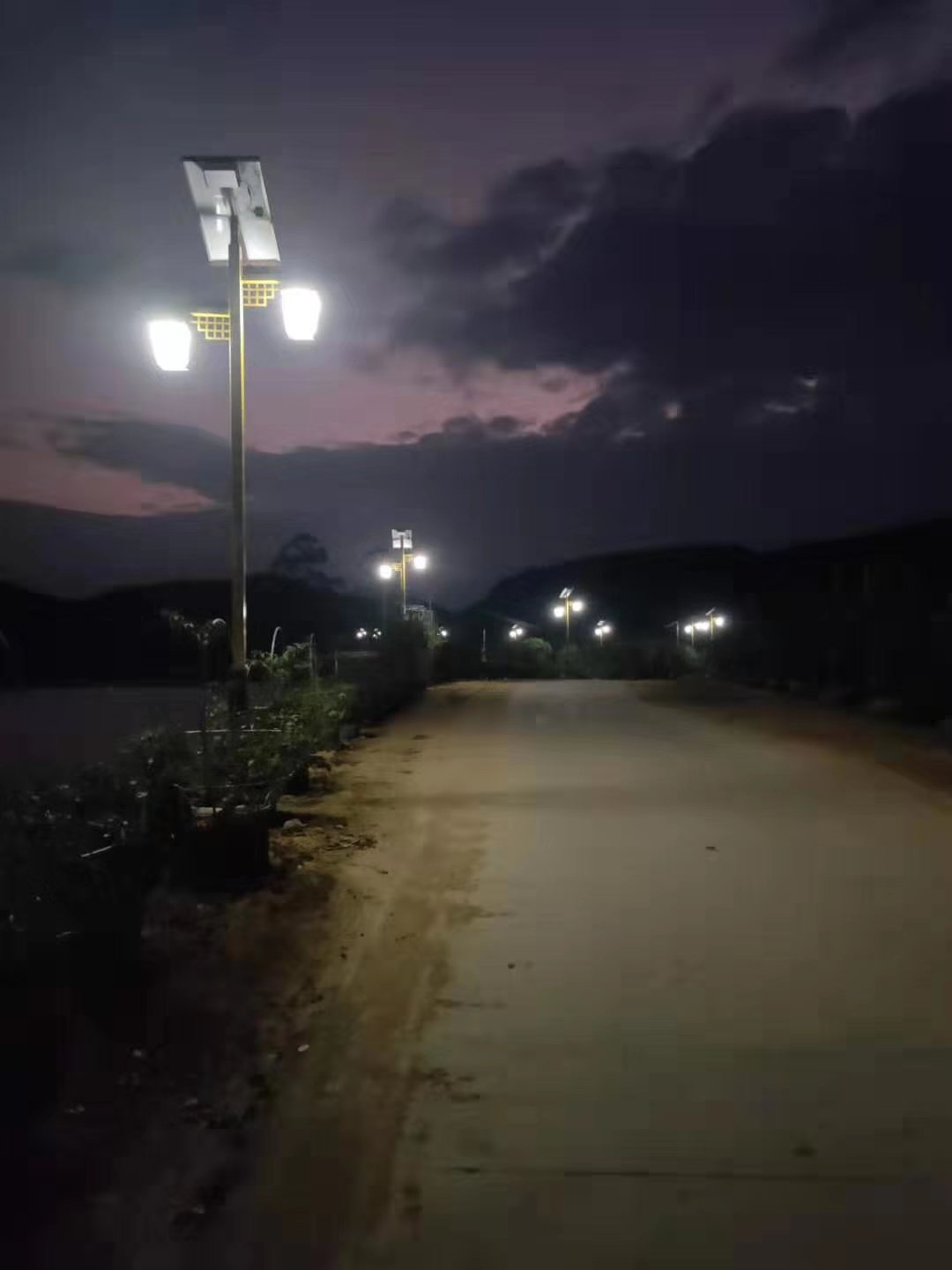 The completion of the Solar Landscape Lights in Shanglin Scenic Area(图6)